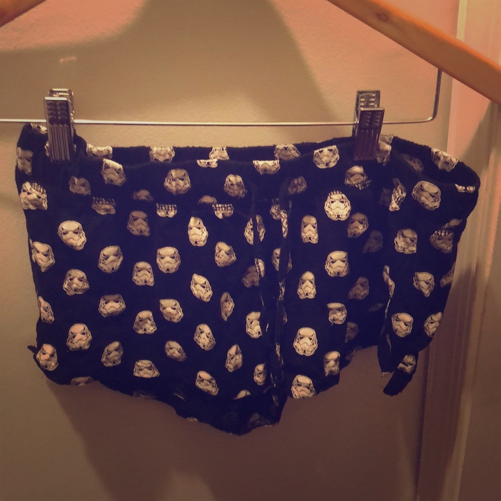 Storm Trooper Pajama Shorts